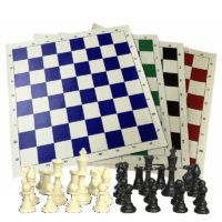 Tablero de Ajedrez en Vinil + Piezas